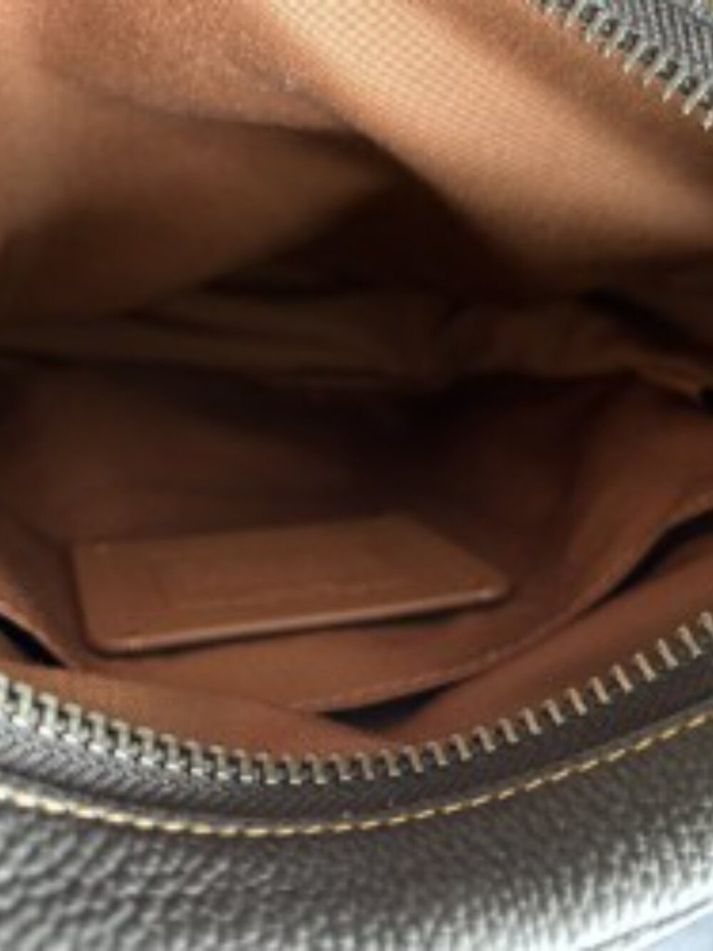 NWT Coach Hudson 21 Signature Varsity Stripe Crossbody Bag - Picture 8 of 10